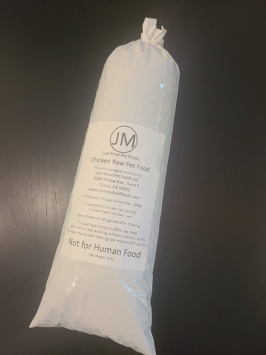 Chicken Recipe raw meat - 5 Pound Bag